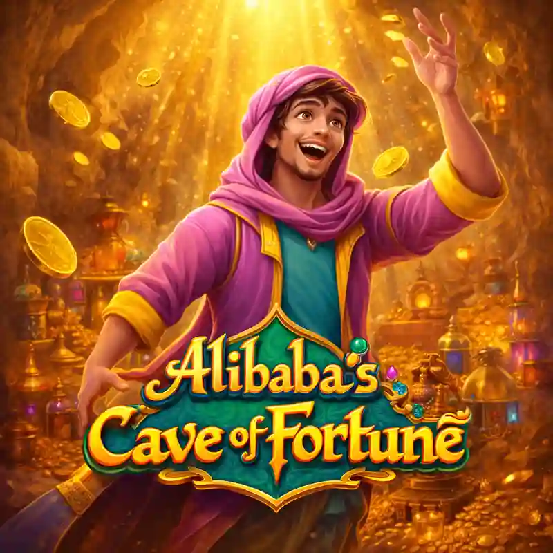 Alibabas Cave of Fortune Game Banner